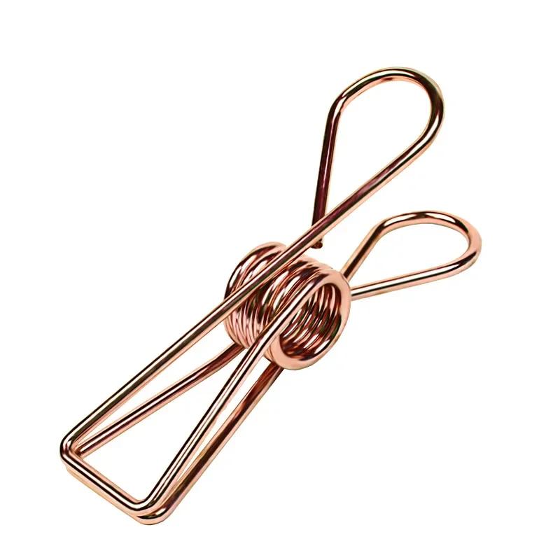 2 teile/satz Metall Binder Clip Büro Schule Schreibwaren Papier Clips Datei Dokument Management Clips Organizer