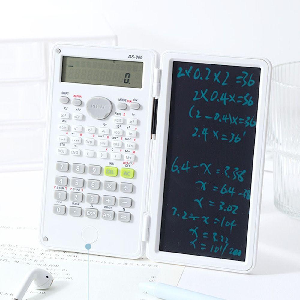 Foldable Function Calculators with Tablet LCD Writing Board with Stylus  Finance Accounting Tool