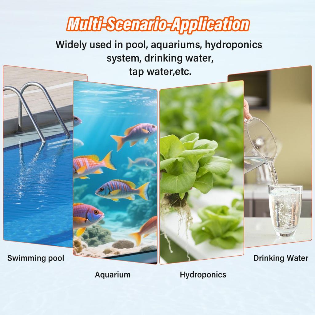 7 In 1 Digital PH EC TDS ORP Salinity Fertility Temperature Water Quality Tester Pen With ATC For Aquarium Hydroponics Spa