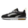 Puma R22 Tkanina Skóra Syntetyczna Dwuwarstwowa Skóra Bydlęca Wygodne Sportowe Niskoprofilowe Buty Lifestyle Unisex sneaker Czarny Szary 383834-02