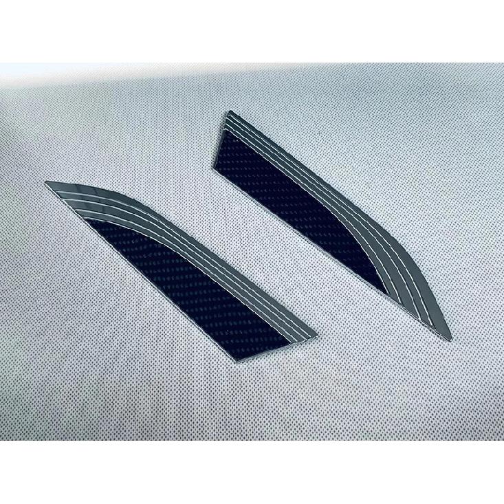 For HONDA VEZEL HR-V   Car Accessories ABS Chrome Leaf Board Decoration On Shark Gills