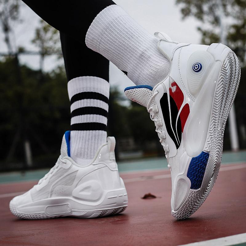 SENTA Basketball Shoes Men Kids Basket Boots Women Mesh Sports Shoes Designer Sneakers Streetball Training Shoes Male Footwear