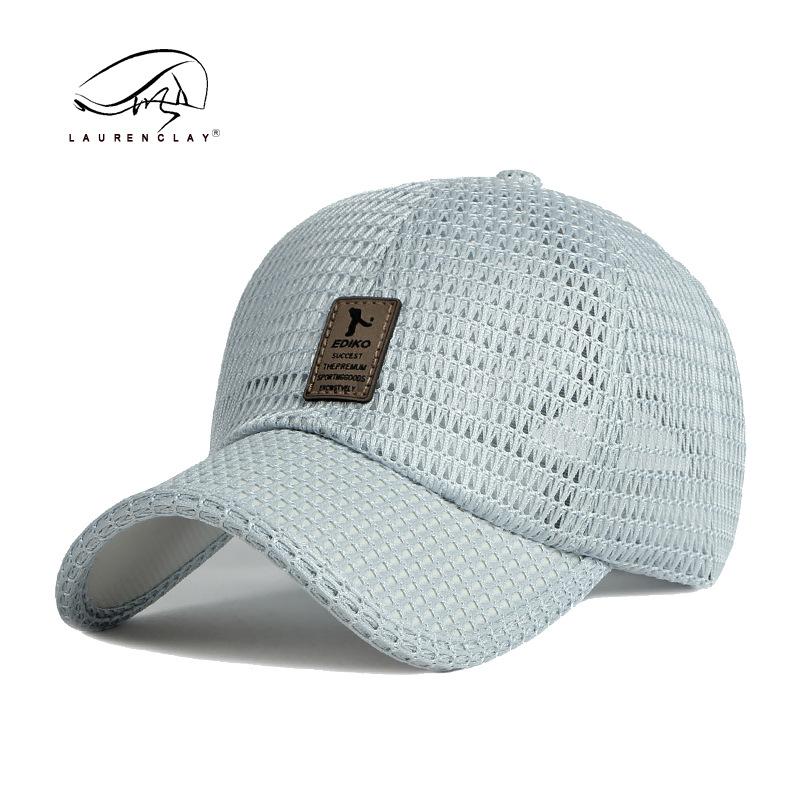 Hat Spring and Summer Sunscreen Shade Mesh Cap Men's and Women's Outdoor Leisure Baseball Cap Hollow Mesh Cap