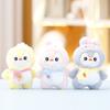 Rabbit Penguin Into Plush Doll Keychain Cartoon Toy Decoration Pendant Gift