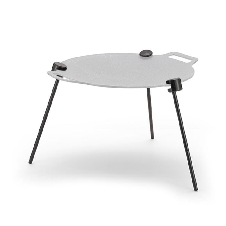 Aluminum Alloy Bracket Barbecue Tripod Stand Detachable Outdoor Griddle Grill