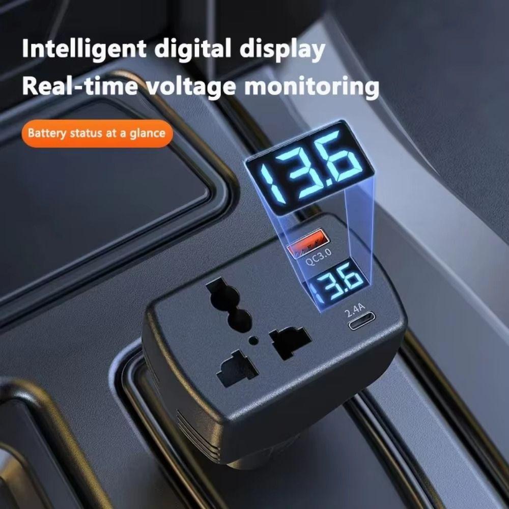 110V/220V AC Output Car Inverter 12V/24V DC Input DC To AC Inverter Power Inverter Auto Power