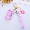 Dreamy Unicorn Heart Pony Keychain - Cute Car Keyring & Bag Pendant Gift