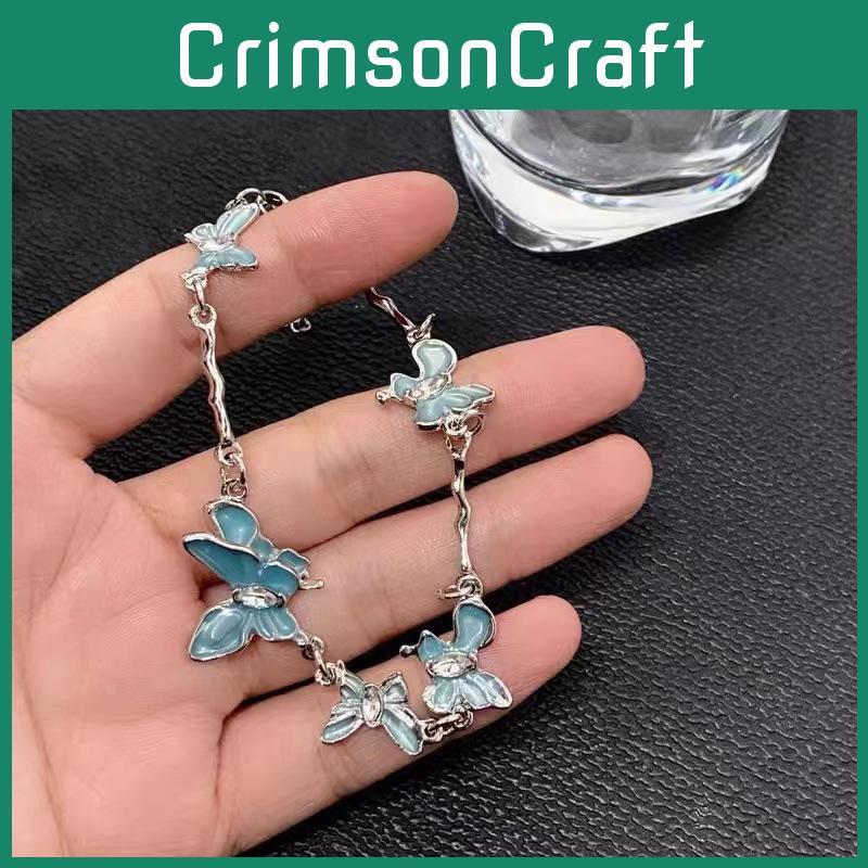 Butterfly Elegant Blue Bracelet For Women Trendy Simple Jewelry Geometric