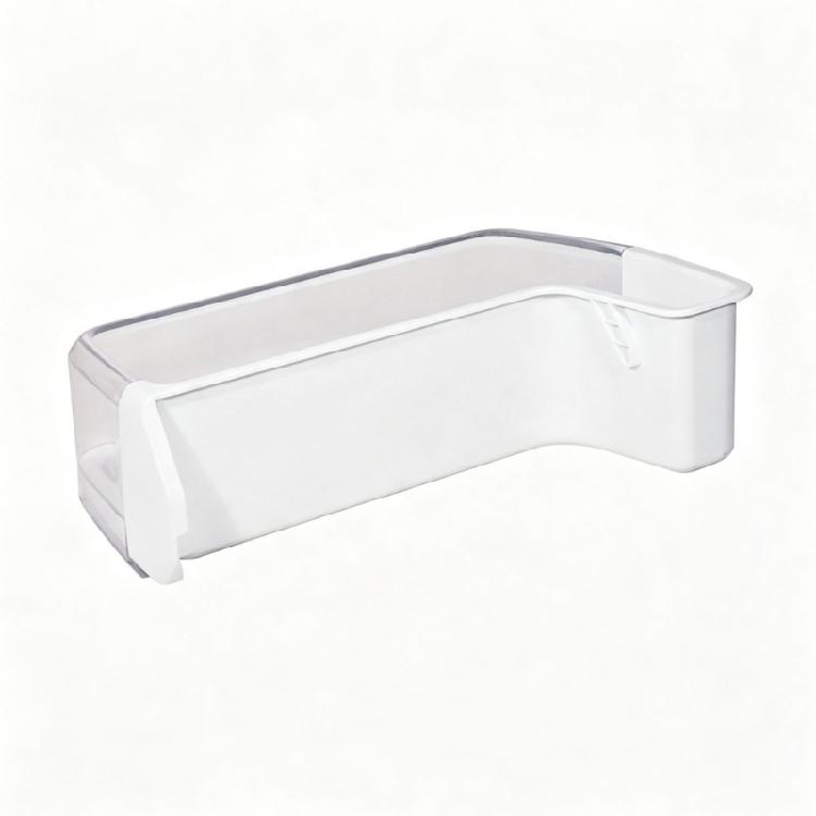 Plastic Fridge Door Bin Replacement DA97-11483A, 13.78 x 8.58 x 3.71 Inch Refrigerator Shelf Basket, Single Bin Included for Organization