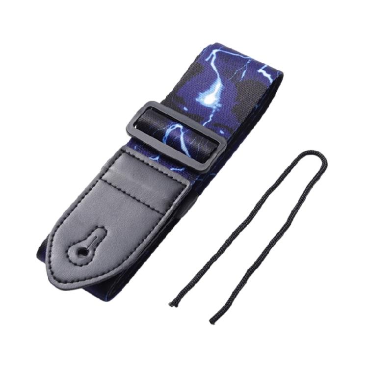 Универсальный ремень для гитары, плечевой ремень для гитары с кожей, регулируемый ремень для гитары, часть для электрогитары, бас-гитары 1