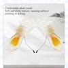 Plush Ears Hairband With Adjustable Wing Soft Plush Headbands For Costume Parties Kids