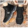 High-Quality Men's Hiking Boots Outdoor Anti Slip Wear-resistant Snow Boots Man High Top Winter Trekking Walking Shoes Women