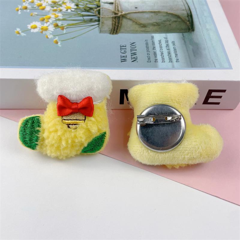 Ornamenti Fai da Te per Albero di Natale - Bambole Peluche Cartoni Animati - Babbo Natale, Renna & Pupazzo di Neve con Cappello & Sciarpa