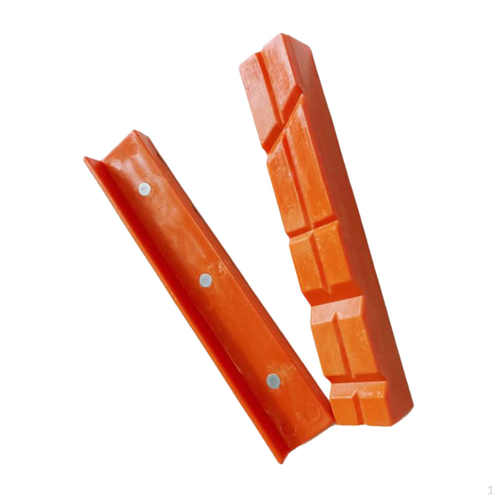 

2 шт. Лещата Щелепи Накладки на лещата Протектори для деревообробного металу 4 дюйми полотняного плетіння 4 Inch V Shaped