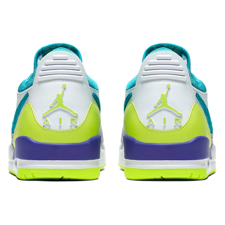 Jordan Legacy 312 Low Ultramarin Neongelb Aquamarin CD7069-103