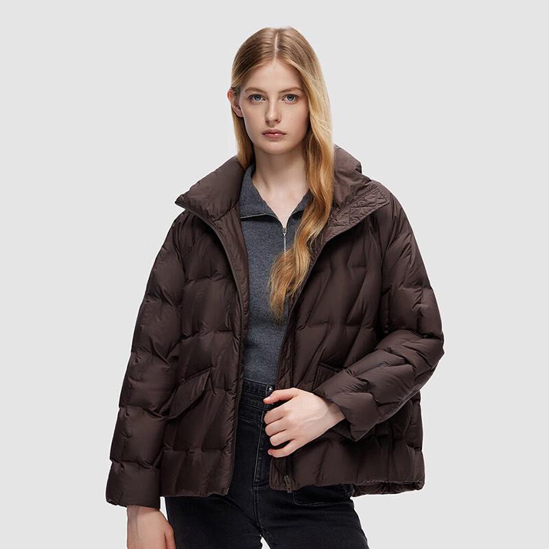 

ELLASSAY Women s Simple Retro Goose Down Jacket L