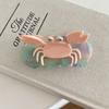 Korean Style Crab Fish Hair Claw Sweet Geometry Shark Clip Hairpin Ocean Animal Hair Clip  Travel
