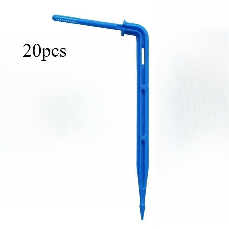 50PCS Bend Arrow Dripper Micro Drip Irrigation Kit Emitters Fit 3/5mm Hose Greenhouse Garden Potted Micro Watering System