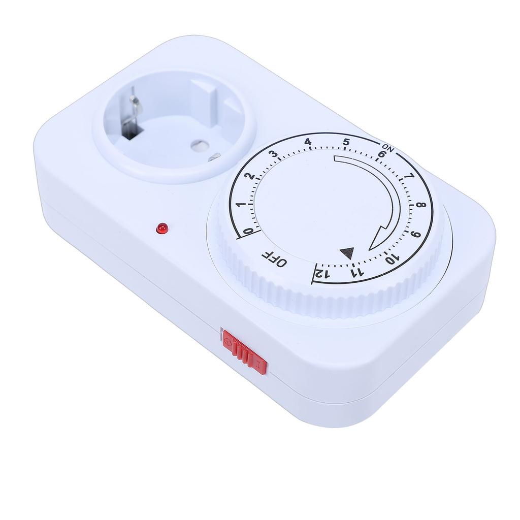Countdown Timer Outlet 4800W 16A IP44 30 Minute Interval 12 Hour Mechanical Timer Socket