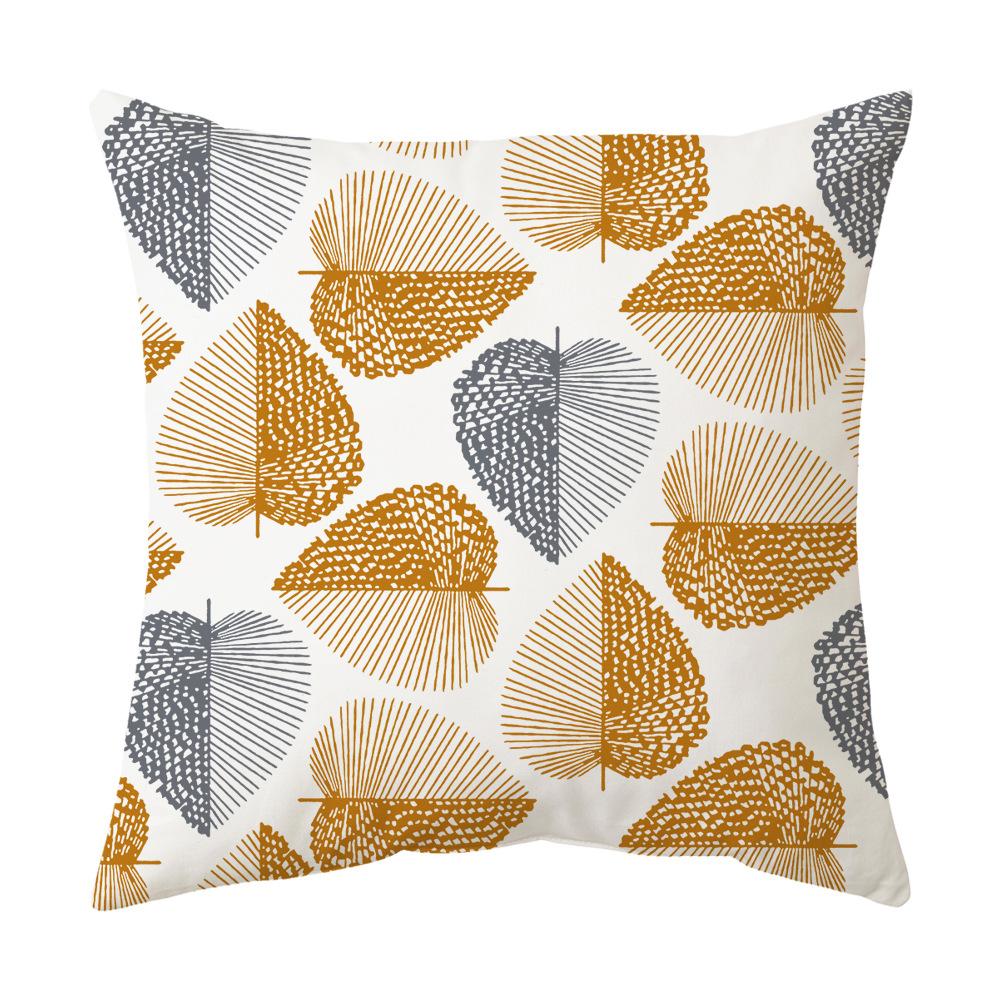 New Homeware Printed Pillow Cases Nordic Printed Linen Cushion Covers Sofa Cushion Covers