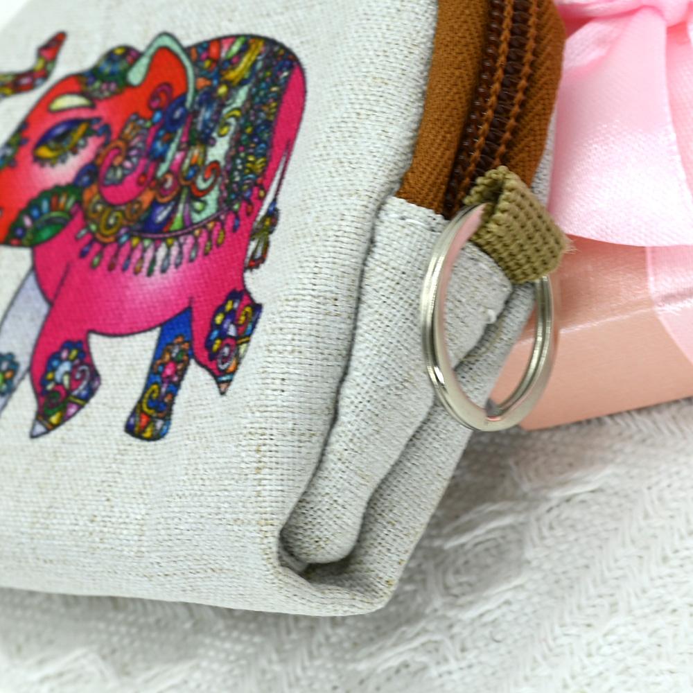 Mini Bag Short Wallet Women Coin Purses Student Fashion Zipper  Small Purse Girls Cartoon Key Wallets Cute Bags