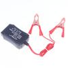 1Pcs 12V 24V To 5V 3Usb Port Power Adapter With Battery Clip For Charging Cell Phone Emergency Usb Power High Efficiency