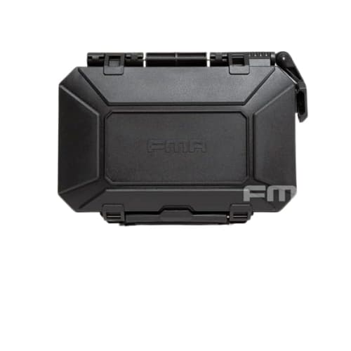 FMA Survival Tool Carry Case with MOLLE Attachment (External Dimensions: 186*131*39mm) Black (TB1400-BK)