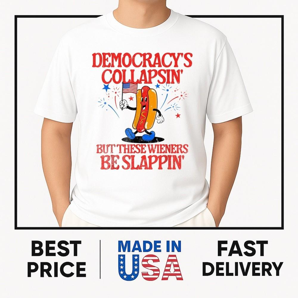 Liberal Fourth Of July Wiener T-Shirt ON TREND Unisex T-Shirt S