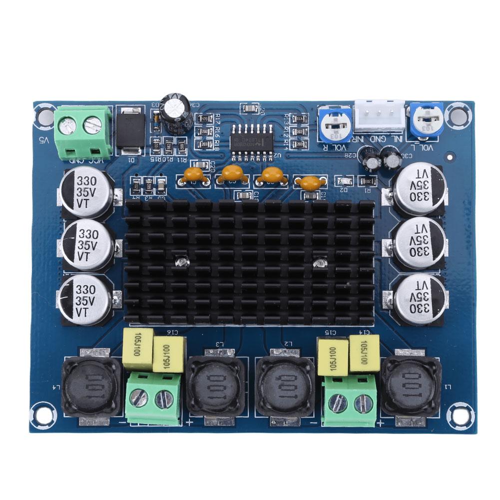 XH-M543 Stereo Sound Amplifier Module 2*120W Made In China TPA3116D2 DC 12-26V 2 Channel Electronic Components