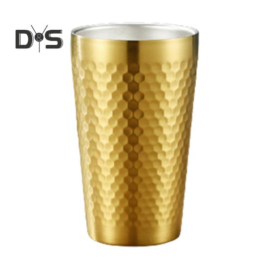 175ml/300ml pivní pohárek proti opotřebení odolný proti rozbití dvoustěnný hrnek na nápoje