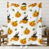 Warmth Halloween Blanket Multifunctional Decorative Pumpkin Print Flannel Blanket Bedspreads Air Conditioning Knee Blankets