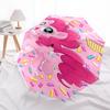Pinkie Pie Sprinkle Festival Umbrella - Automatic Opening/Closing, Portable 3-Fold Design, 8-Rib Iron Frame Outdoor Umbrella, Perfect Gift F