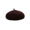 Plush Women Wool Berets Cloud Artist Hat Vintage Painter Caps  Ladies