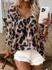 2026 European & American Leopard Print Fashion Women's Shirt