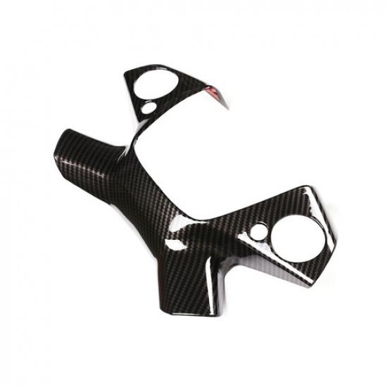 For Mercedes-Benz E-Class 2009-12 Car Steering Wheel Frame Trim ABS Carbon Cover