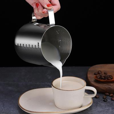 140ml/350ml/550ml/900ml Džbán na napěnění mléka Nerezová konvička na espresso Džbán na napařování Džbán na napěňovač mléka na Cappuccino Latte Art