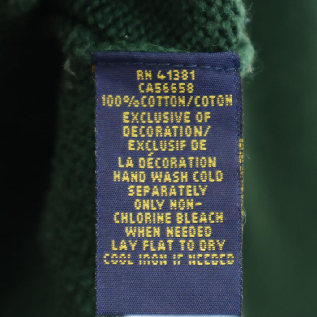 Polo Ralph Lauren Long Sleeve Sweater M Green Knit Men's Used