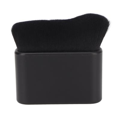 Large Flat Tanning Brush Black Blending Cream Bronzer Brush for Self Tanner Face Body Makeup
