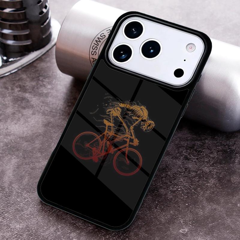 Bicycle Racing Bike Phone Case For iPhone 17 16 15 14 13 12 11 Pro Max Plus 17Air Soft Silicone Cover