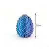 Uovo di Drago Giocattolo Decompressione Stampa 3D - Sfera Fidget Rotante Liscia Sollievo Ansia ADHD Giocattolo per Dita Eco-Sicuro per Bambini Adulti