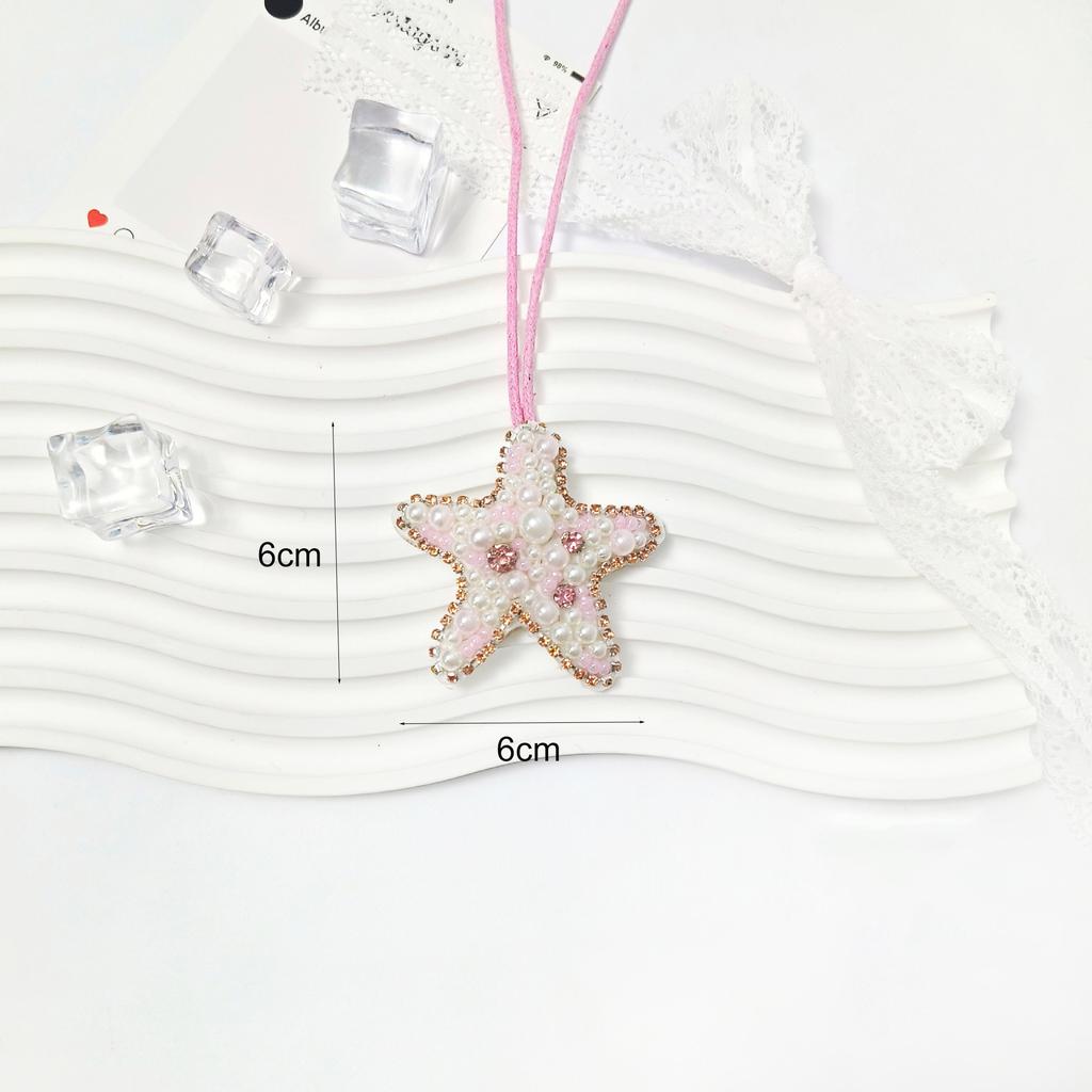 5-10cm Rhinestone Patch Starfish Pendant Sea Horse Patch For Bag Decoration Accessories Personalized Gifts Clothing Applique