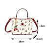 Summer New Square Crossbody Bag for Women Cute Cherry Buckle Handbags Versatile Commute Single Shoulder Bags CLE