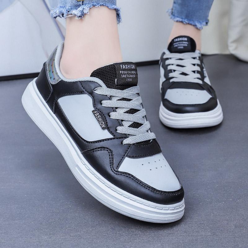 Fashion NEW 2025 Women's Casual Sneakers Fashion Casual Shoes Spring Thick Bottom Shoes Ladies Skate Shoes Small Spring Women's Shoes