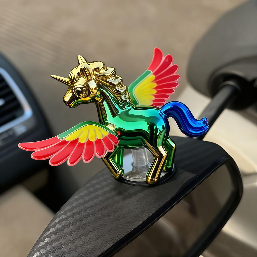 Funny Wind Power Flying Bird Ornament Car Motorcycle Mirror Exterior Decoration Creative Accessories Simulation Wings Flutter