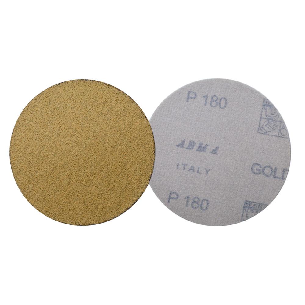 100Pcs 5" Sanding Disc NO-Hole Flocking Sandpaper Hook Loop Grit 60-320