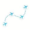 500 Piece Travel Airplanes Planning Sticker Labels In 5 Sheets For DIY Scrapbooking World Map Markers And Trip Planner