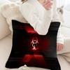 Games Biohazard Logo Pillow Cover Sofa Cushion Cover Home Room Decoration Children Gift