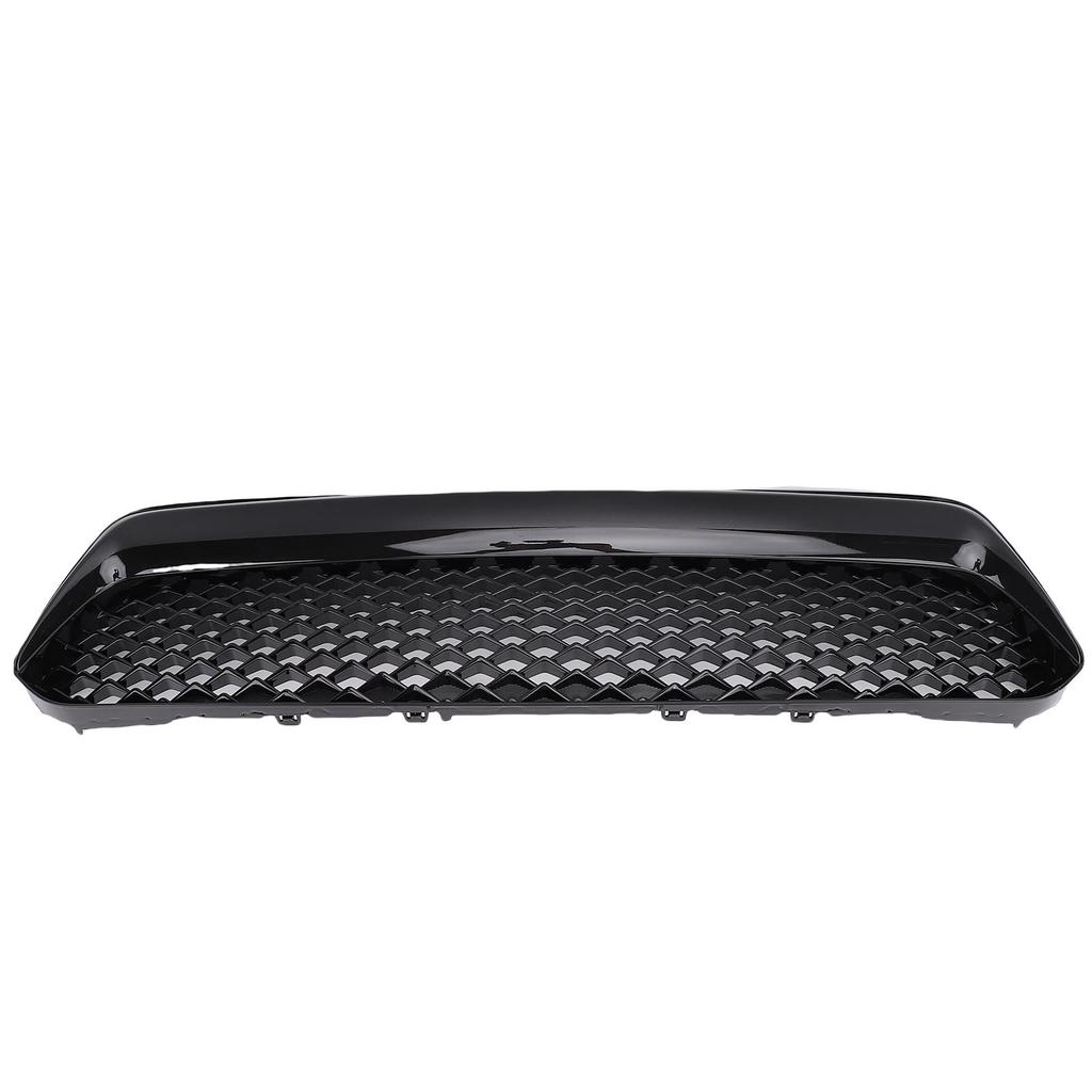 Mesh Front Bumper Upper Grille Sturdy ABS Weatherproof Front Upper Hood Grill Replacement for WRX