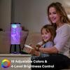 ROSHWEY Jellyfish Lamp Aquarium - 16 Color Large Jelly Fish Tank Light Christmas Gifts for Kids Adults, Table Lamp with Remote Control Bedroom Decor