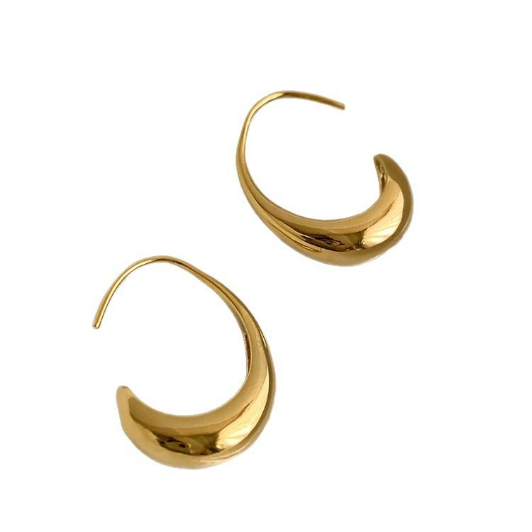 Niche Design Drop Earrings Cold Wind Simple Senior Sense of Earring Ear Hooks Personalized Affordable Dainty Earrings Durable Alloy Daily Wear